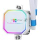 Система водяного охлаждения Thermalright Frozen Prism 360 ARGB Soc-AM5/AM4/1151/1200/2066/1700 белый 4-pin 27dB Al Ret (F-PRISM-360-WH-ARGB)