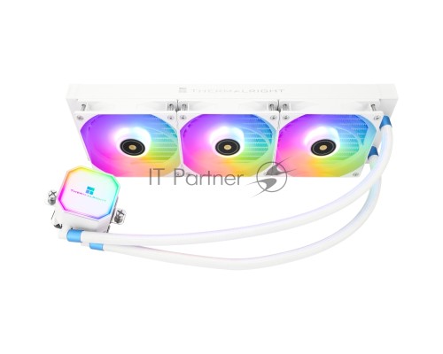 Система водяного охлаждения Thermalright Frozen Prism 360 ARGB Soc-AM5/AM4/1151/1200/2066/1700 белый 4-pin 27dB Al Ret (F-PRISM-360-WH-ARGB)