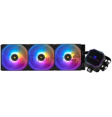 Система водяного охлаждения Thermalright Frozen Prism 360 ARGB Soc-AM5/AM4/1151/1200/2066/1700 черный 4-pin 27dB Al Ret (F-PRISM-360-BL-ARGB)