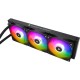 Система водяного охлаждения Thermalright Frozen Prism 360 ARGB Soc-AM5/AM4/1151/1200/2066/1700 черный 4-pin 27dB Al Ret (F-PRISM-360-BL-ARGB)