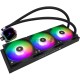 Система водяного охлаждения Thermalright Frozen Prism 360 ARGB Soc-AM5/AM4/1151/1200/2066/1700 черный 4-pin 27dB Al Ret (F-PRISM-360-BL-ARGB)