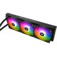 Система водяного охлаждения Thermalright Frozen Prism 360 ARGB Soc-AM5/AM4/1151/1200/2066/1700 черный 4-pin 27dB Al Ret (F-PRISM-360-BL-ARGB)