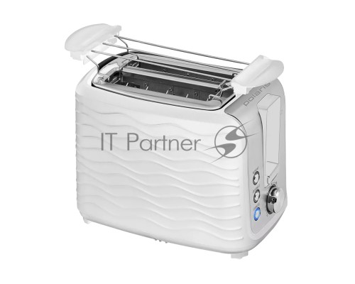 Тостер Polaris PET 0922, 900Вт, белый