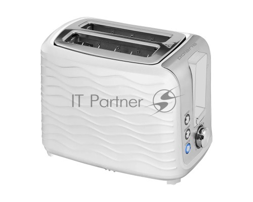 Тостер Polaris PET 0922, 900Вт, белый
