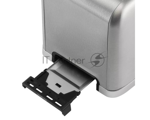 Тостер Polaris PET 0923, 930Вт, нержавеющая сталь