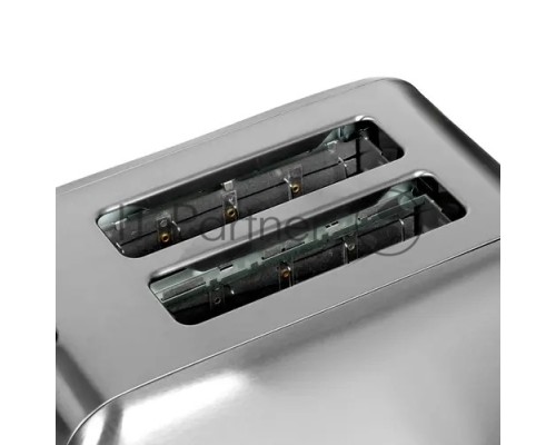 Тостер Polaris PET 0923, 930Вт, нержавеющая сталь