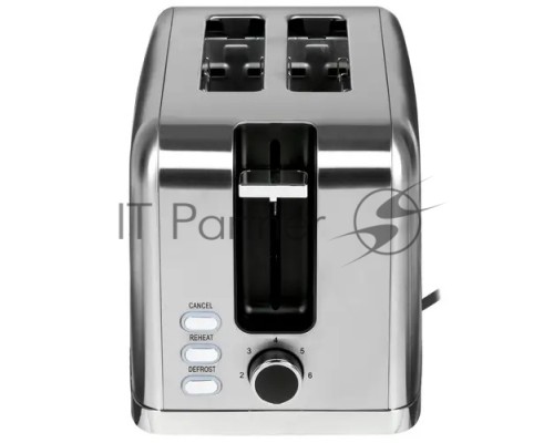 Тостер Polaris PET 0923, 930Вт, нержавеющая сталь