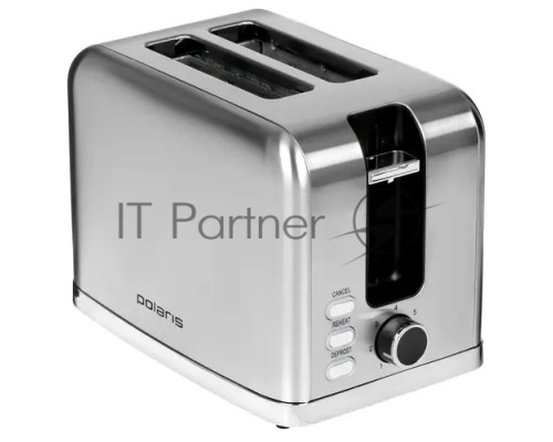 Тостер Polaris PET 0923, 930Вт, нержавеющая сталь