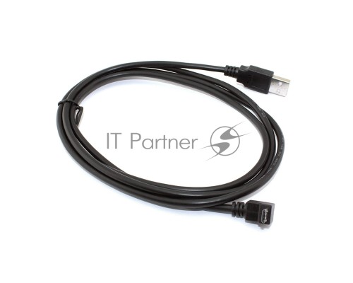 Кабель USB  Type A на Micro USB угол вниз 1,5 м