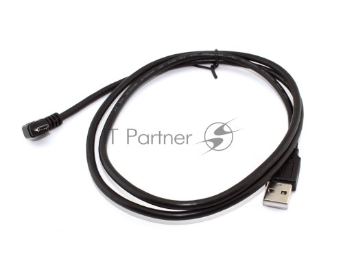 Кабель USB  Type A на Micro USB угол вправо 1 м