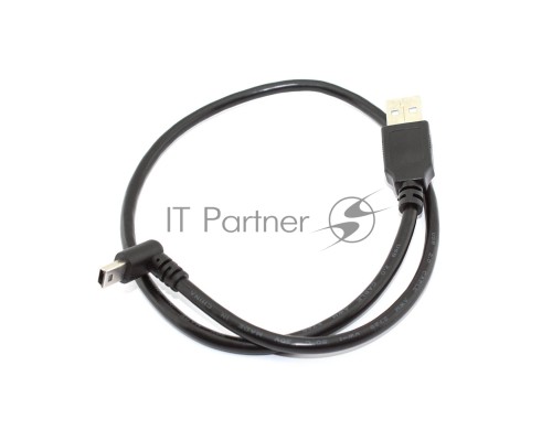 Кабель USB  Type A на Mini USB угол вверх  0,5 м
