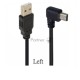 Кабель USB  Type A на Mini USB угол влево 1,5 м