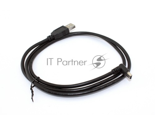 Кабель USB  Type A на Mini USB угол вниз 1 м