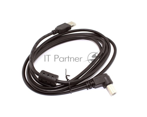 Кабель USB  2.0 на  USB-B угол влево 3 м