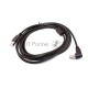 Кабель USB  2.0 на  USB-B угол влево 5 м
