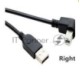 Кабель USB  2.0 на  USB-B угол вправо 0,5 м