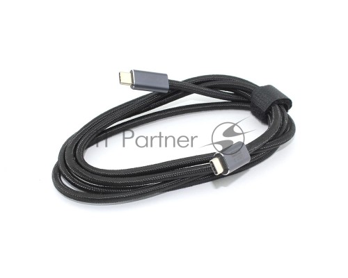 Кабель USB4 Type C на Type C Thunderbolt 3, PD 100W 1,5м