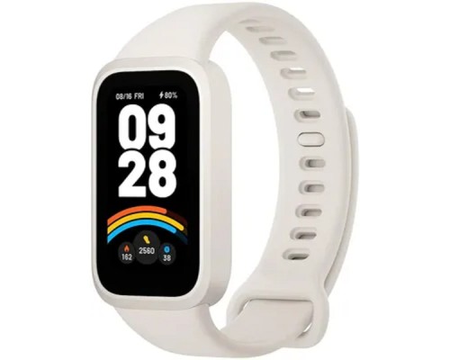 [Умные часы] Фитнес-трекер Xiaomi Smart Band 9 Active RU Beige/White