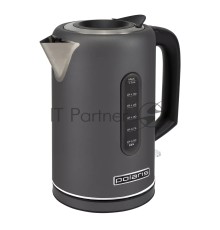 Чайник электрический Polaris PWK 1729CA Water Way Pro 1.7л. 2200Вт серый корпус: металл/пластик