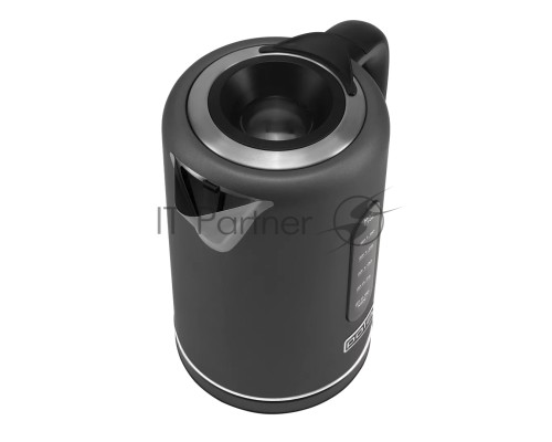 Чайник электрический Polaris PWK 1729CA Water Way Pro 1.7л. 2200Вт серый корпус: металл/пластик