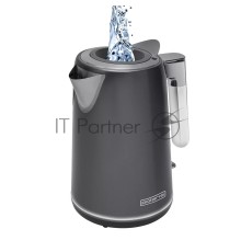 Чайник электрический Polaris PWK 1746CA Water Way Pro 1.7л. 2200Вт серый корпус: металл