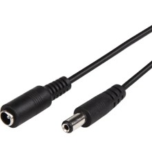 Rexant (14-0350) Удлинитель кабеля питания DC гнездо-штекер (2,1х5,5мм) 1,5м