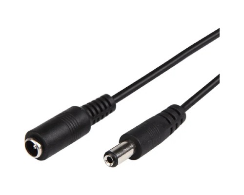 [Переходник] Rexant (14-0350) Удлинитель кабеля питания DC гнездо-штекер (2,1х5,5мм) 1,5м