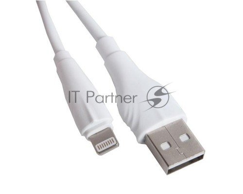Кабель USB BOROFONE BX18 для Lightning, 2.4A, длина 1м, белый