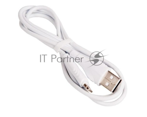 Кабель USB BOROFONE BX18 для Lightning, 2.4A, длина 1м, белый