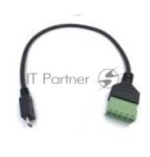 Кабель со сборным  разъемом micro USB папа