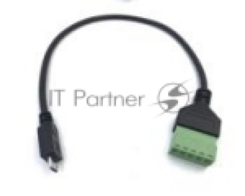 Кабель со сборным  разъемом micro USB папа