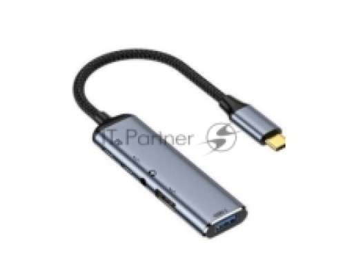 Кабель Type-C на USB 3.1 + USB 2.0 + Type C + PD