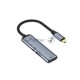 Кабель Type-C на USB 3.1 + USB 2.0 + Type C + PD