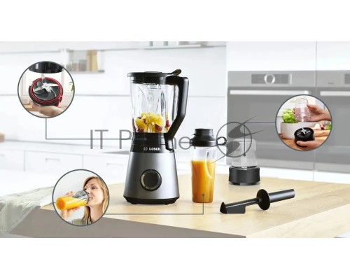 Блендер стационарный Bosch MMB6177S 1200Вт серебристый