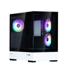 Компьютерный корпус ZALMAN P30 BW, MATX, BLACK/WHITE, WINDOW, 2x3.5