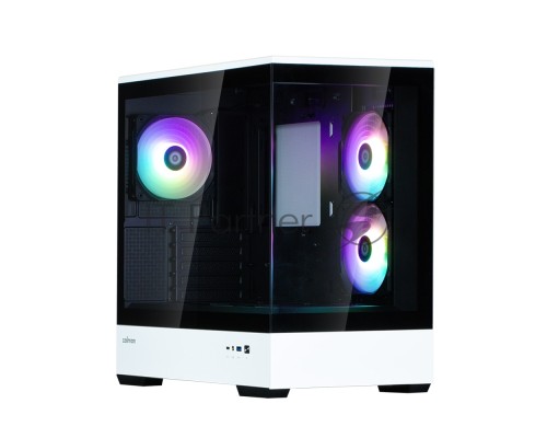 Компьютерный корпус ZALMAN P30 BW, MATX, BLACK/WHITE, WINDOW, 2x3.5