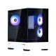 Компьютерный корпус ZALMAN P30 BW, MATX, BLACK/WHITE, WINDOW, 2x3.5