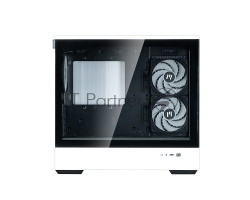 Компьютерный корпус ZALMAN P30 BW, MATX, BLACK/WHITE, WINDOW, 2x3.5