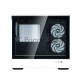 Компьютерный корпус ZALMAN P30 BW, MATX, BLACK/WHITE, WINDOW, 2x3.5