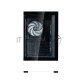 Компьютерный корпус ZALMAN P30 BW, MATX, BLACK/WHITE, WINDOW, 2x3.5