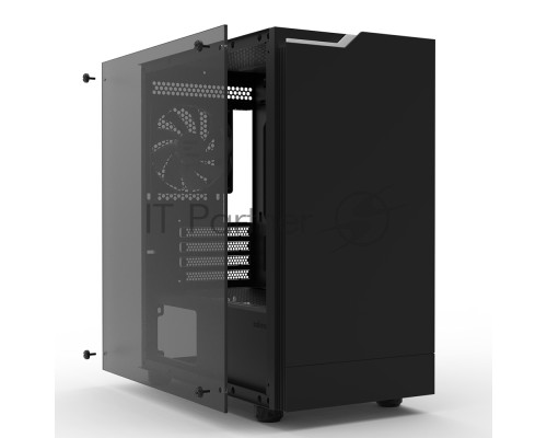 Компьютерный корпус ZALMAN T4 PLUS, MATX, BLACK, WINDOW, 1 x Combo (3.5'' or 2.5''), 1x3.5'', 2x2.5