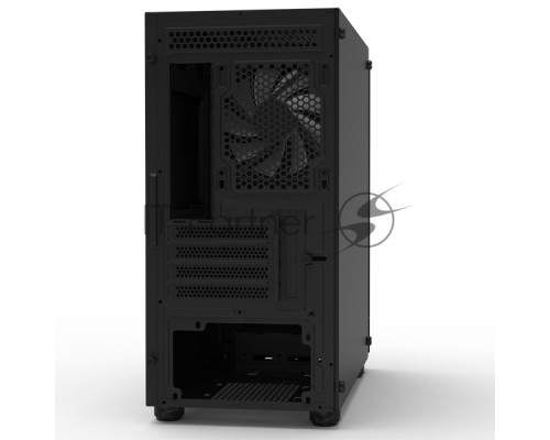 Компьютерный корпус ZALMAN T4 PLUS, MATX, BLACK, WINDOW, 1 x Combo (3.5'' or 2.5''), 1x3.5'', 2x2.5