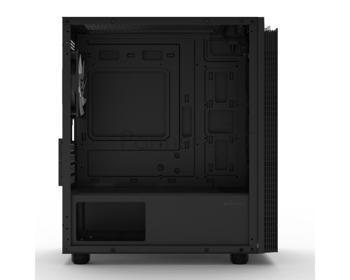Компьютерный корпус ZALMAN T4 PLUS, MATX, BLACK, WINDOW, 1 x Combo (3.5'' or 2.5''), 1x3.5'', 2x2.5