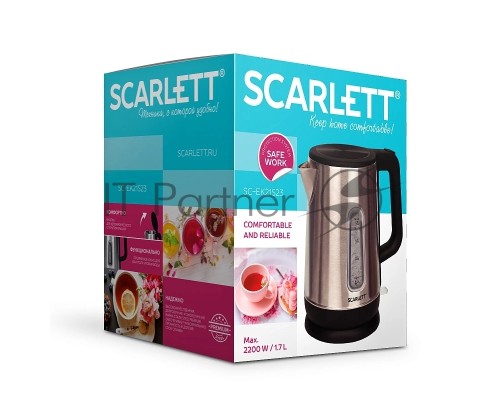 Чайник Scarlett SC-EK21S23 INOX