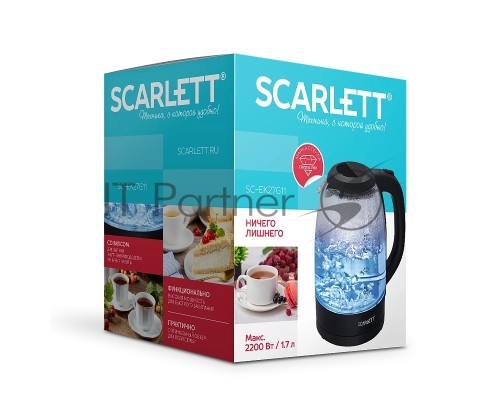Чайник Scarlett SC-EK27G11 BLACK