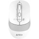 Мышь беспроводная A4Tech Fstyler FB10CS белый/серый, 2000 dpi, радиоканал, Bluetooth, USB, кнопки - 4
