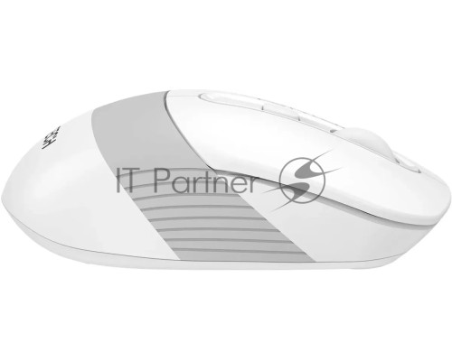 Мышь беспроводная A4Tech Fstyler FB10CS белый/серый, 2000 dpi, радиоканал, Bluetooth, USB, кнопки - 4