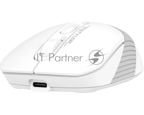 Мышь беспроводная A4Tech Fstyler FB10CS белый/серый, 2000 dpi, радиоканал, Bluetooth, USB, кнопки - 4