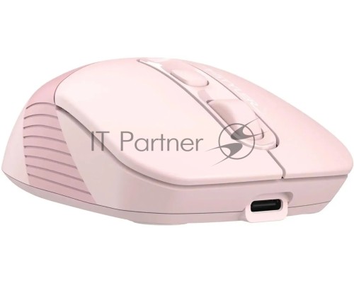 Мышь беспроводная A4Tech Fstyler FB10CS розовый, 2000 dpi, радиоканал, Bluetooth, USB, кнопки - 4