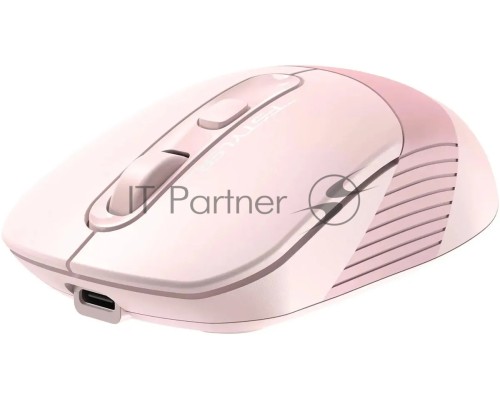 Мышь беспроводная A4Tech Fstyler FB10CS розовый, 2000 dpi, радиоканал, Bluetooth, USB, кнопки - 4